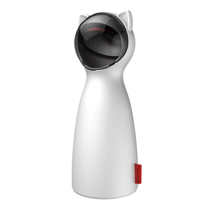 Jouet laser pour chat – Automatique et manuel – Recharge USB ou piles – 5 cercles réglables – Minuterie intelligente – Jeu interactif intérieur