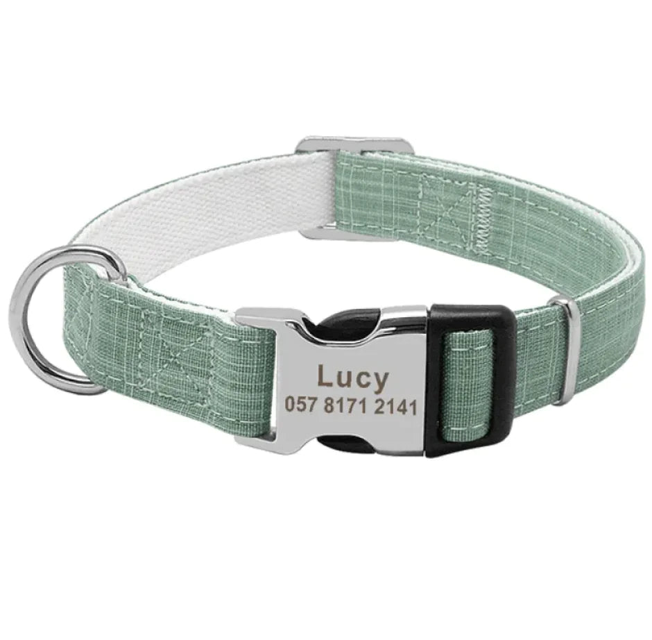 Collier personnalisable pour chien - Gravure incluse