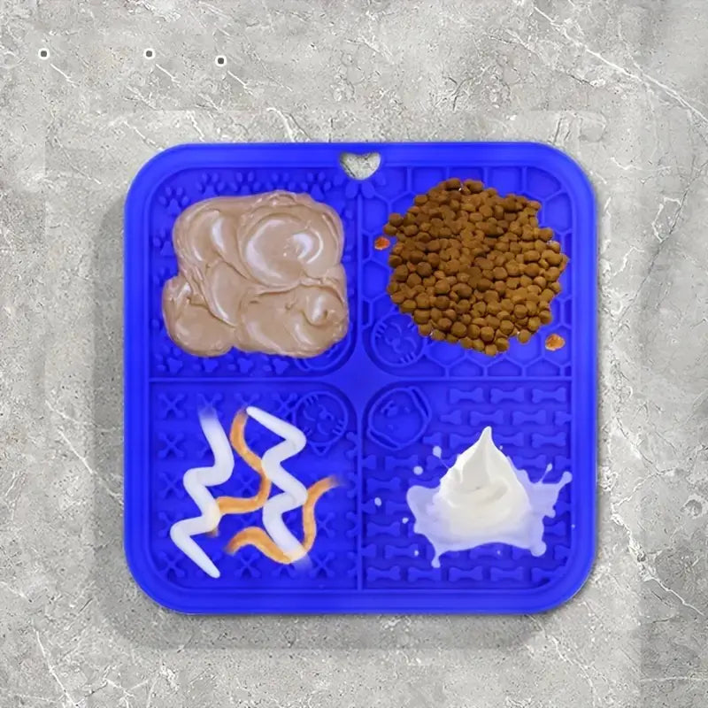Tapis de léchage à ventouse pour animaux