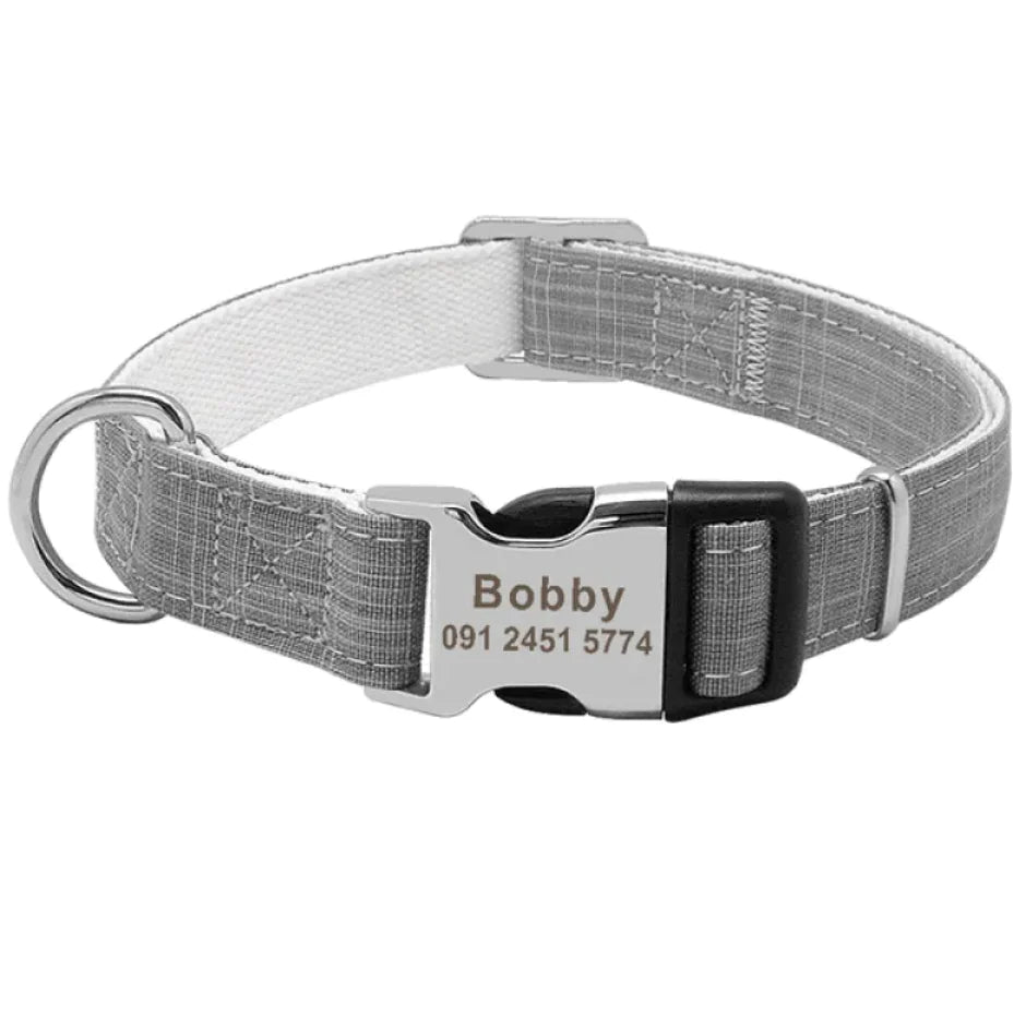 Collier personnalisable pour chien - Gravure incluse