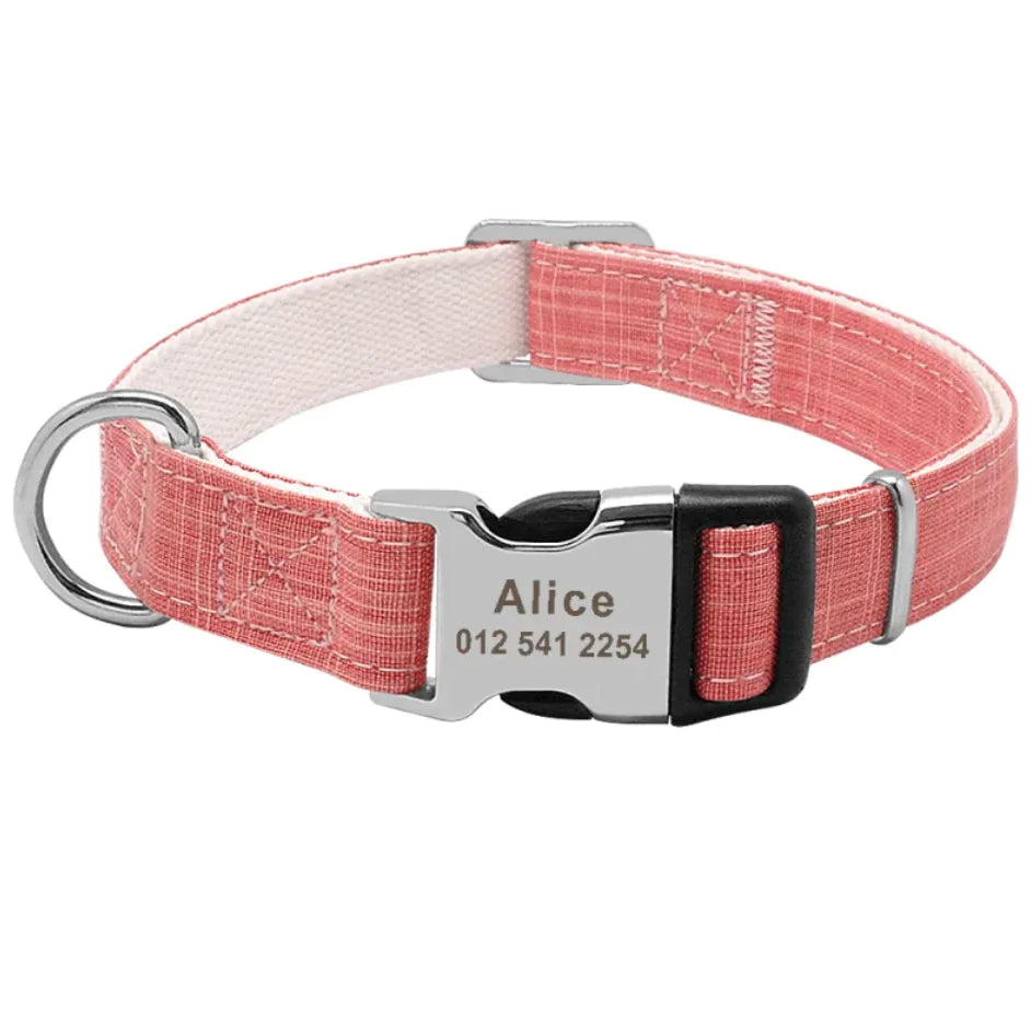 Collier personnalisable pour chien - Gravure incluse