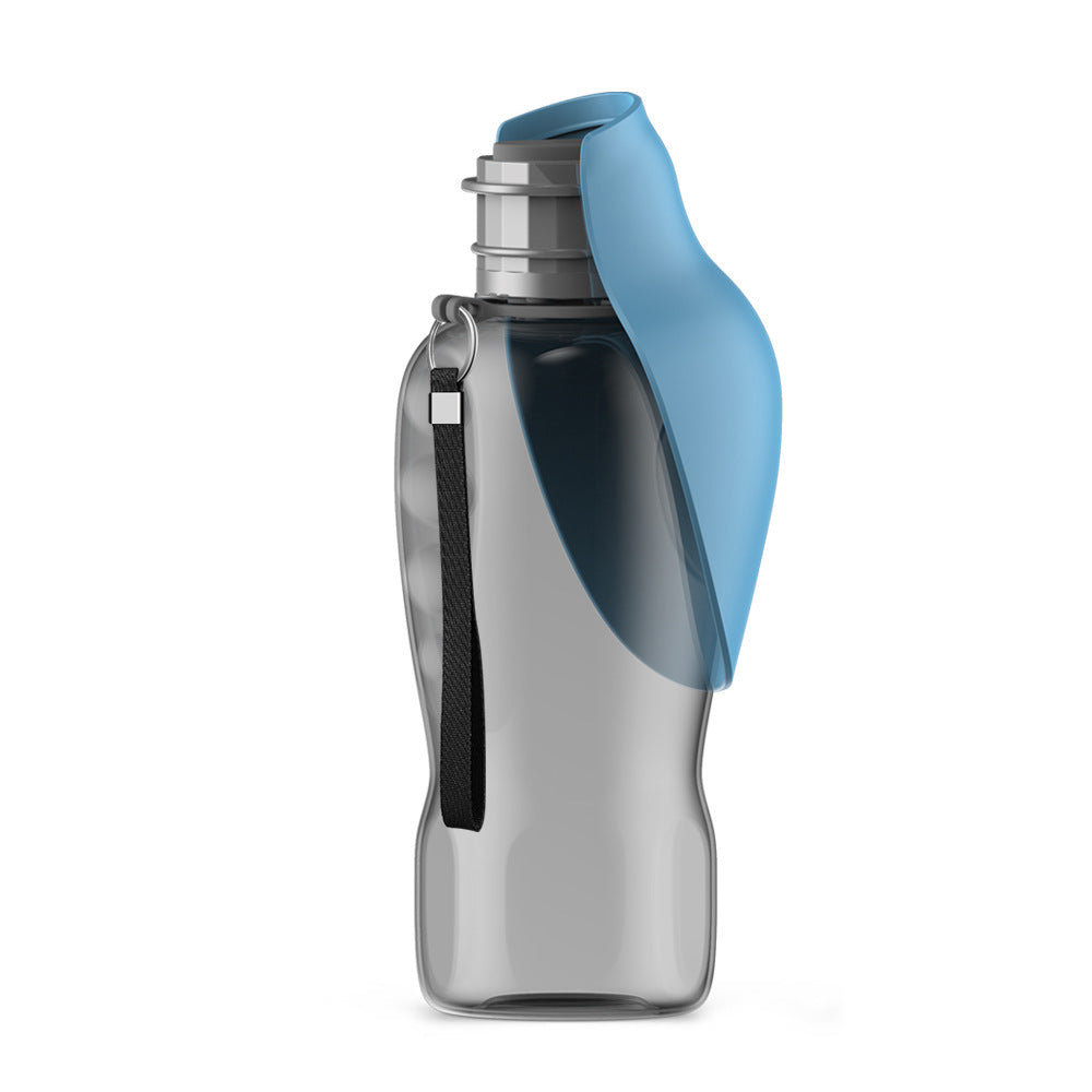 Bouteille d’eau portable Pattes et Câlins – Hydratation facile pour chien (800 ml, modèle Classique)