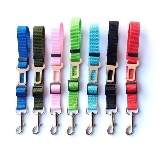 Ceinture Réglable pour Animaux – Traction Robuste 48 à 74 cm, Multicolore, Sangle en PP Durable, Harnais pour Chien et Chat