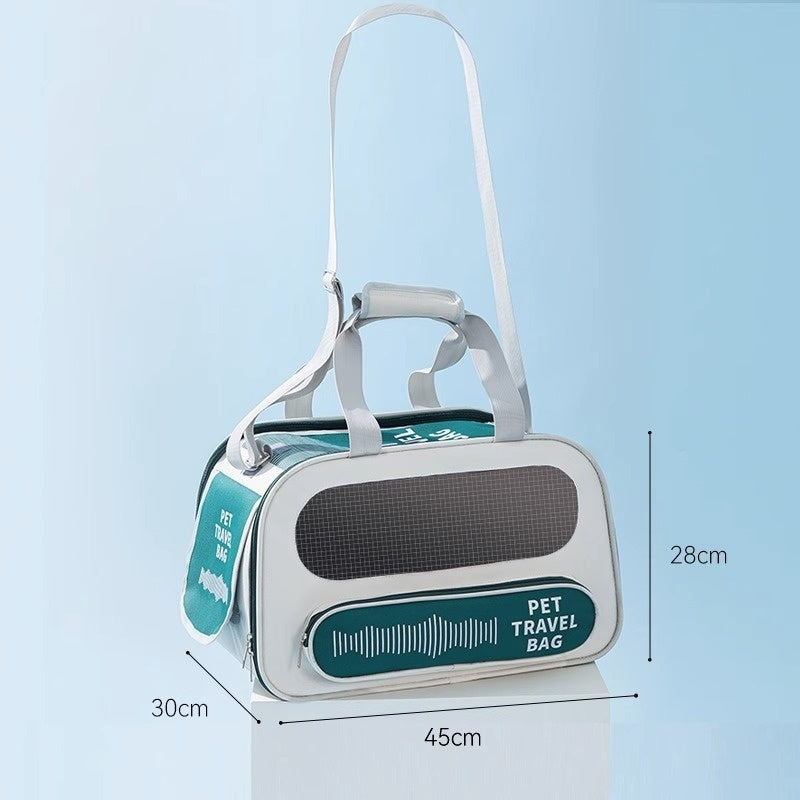 Portable Breathable Large Sac à dos de transport pour chien ou chat – Respirant, léger, souple – Pour animaux jusqu’à 10 kg – Modèle Rhythm – 3 couleurs disponibles Pet Backpack