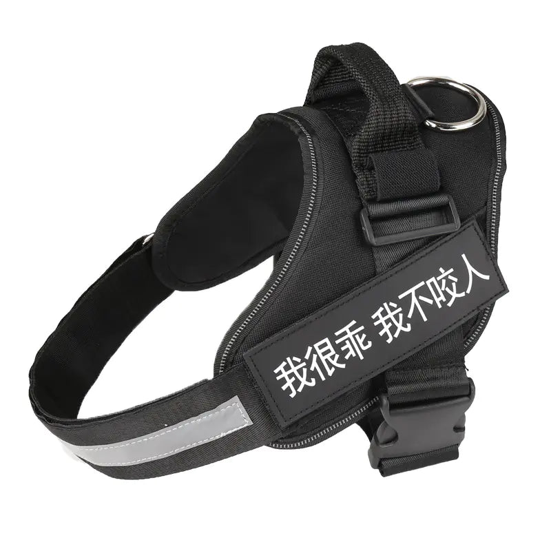 Gilet Harnais Réfléchissant Anti-Traction Personnalisé pour Chien