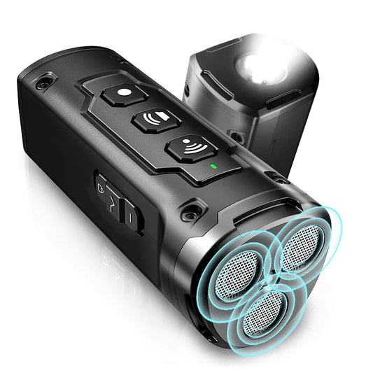 Lampe torche anti-aboiement ultrasonique avec lumière DEL intégrée