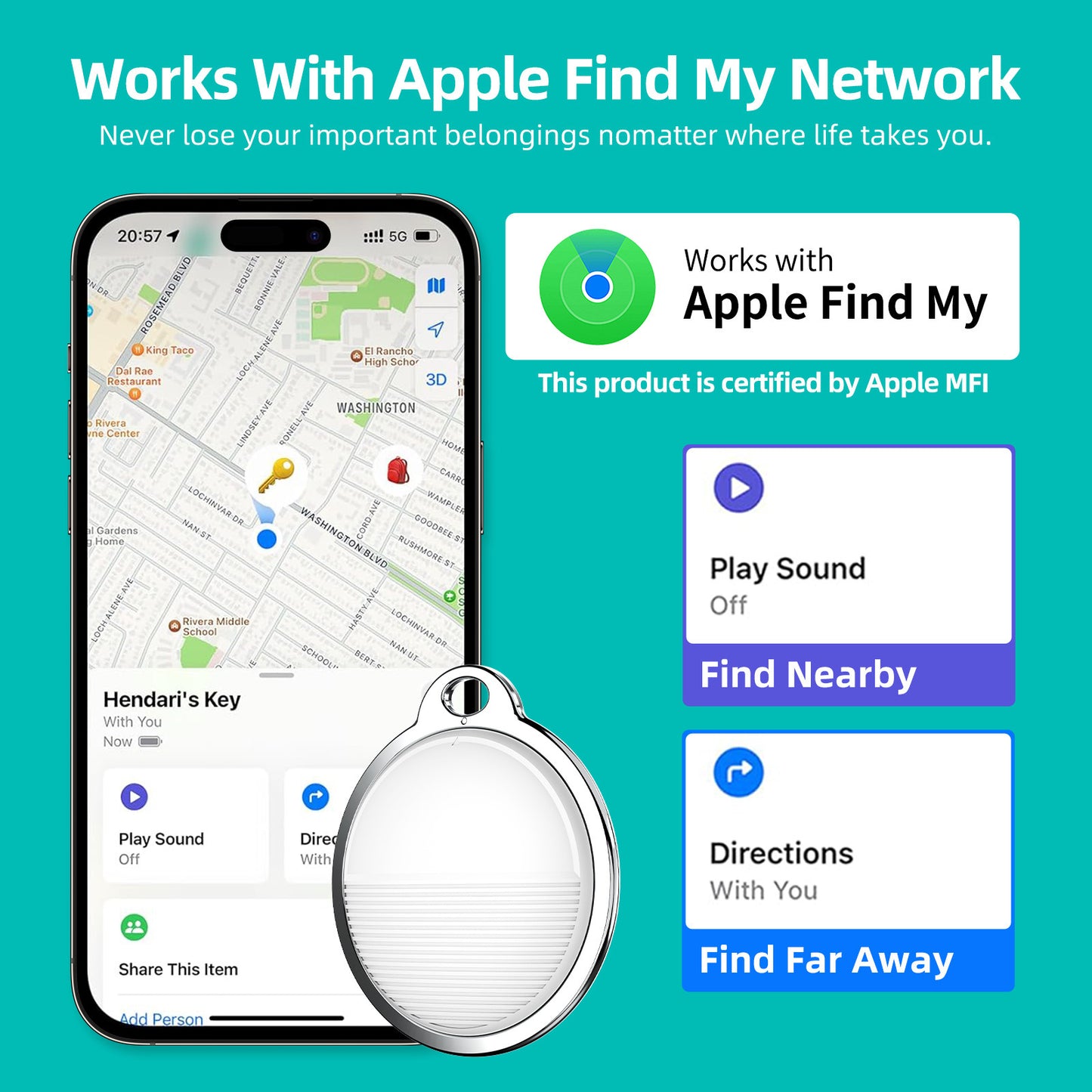 AirTag Anti-Lost Device – Pet Locator