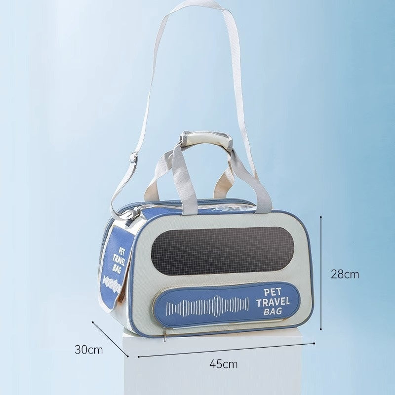 Portable Breathable Large Sac à dos de transport pour chien ou chat – Respirant, léger, souple – Pour animaux jusqu’à 10 kg – Modèle Rhythm – 3 couleurs disponibles Pet Backpack