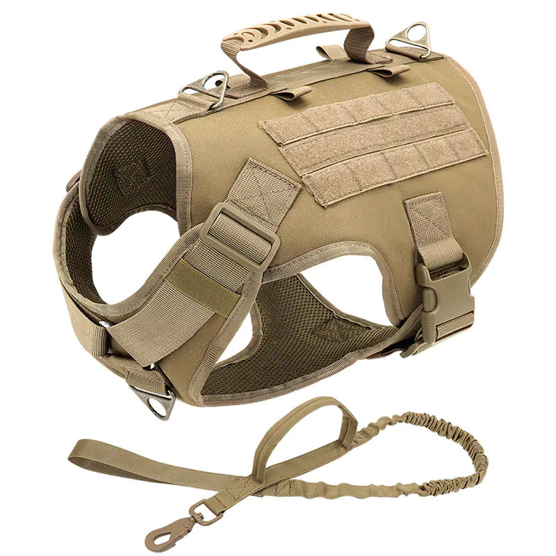 🦴 Harnais de Poitrine Tactics K9 – Confort et sécurité pour chien actif
