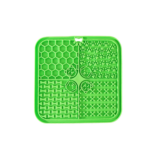 Tapis de léchage à ventouse pour animaux